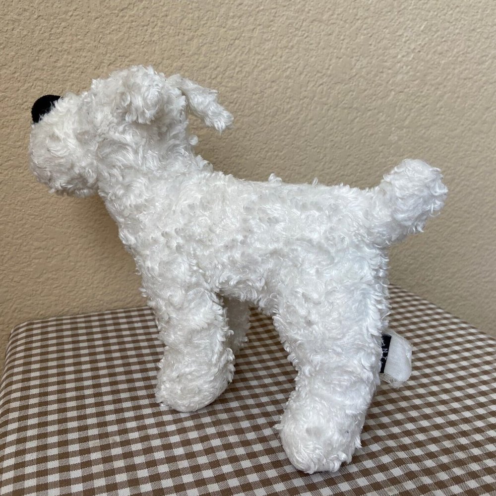 Herge Moulinsart TinTin Standing SNOWY-White Dog-Original Plush Toy 20 Cm (8'') - Picture 6 of 10